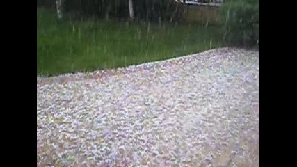 Градушка в Кърджали 29.05.2012 slow motion