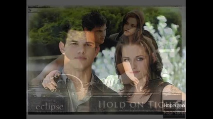 Taylor Lautner and Kristen Stewart 