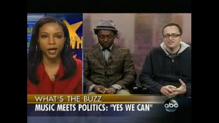 Interview With Will.i.am - Yes We Can Vid