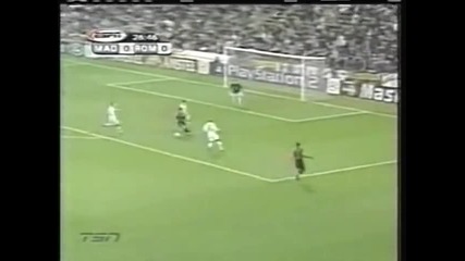 2002 Real Madrid Spain 0 As Roma Italy 1 Champions League
