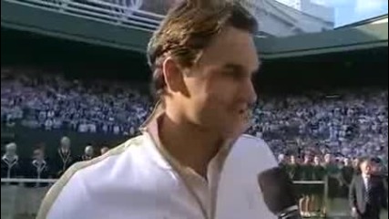 Wimbledon 2009 Final - Federer Vs Roddick - Awards Ceremony