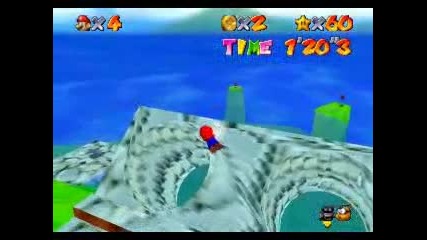 Super Mario64 - Superduber Mauntain Bug 