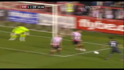 2011-08-25 Exeter vs Liverpool 0-2 Maxi (55) Carling Cup