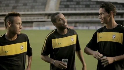 Robinho, Ganso and Neymar