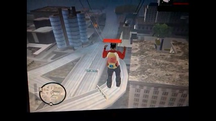 Gta San Andreas-скок с парашут