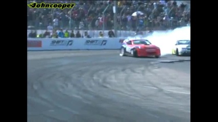 Matt Powers Vs Chris Forsberg At Formula Drift Round 1, Long Beach California, 2011 Final