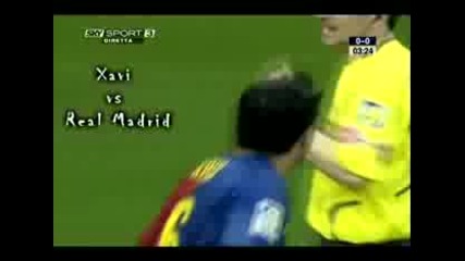 Xavi срещу Real Madrid 