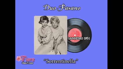 Sanremo 1951 - Duo Fasano - Sorrentinella