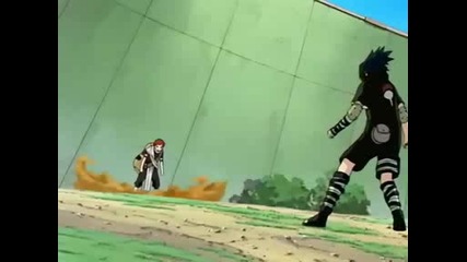 sasuke vs gaara