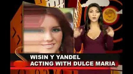 Wisin y Yandel con Dulce Maria