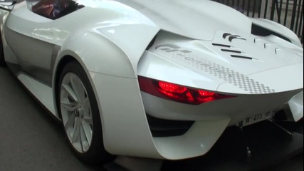 Citroen Gt Loud Start Up In London Най-новата и Впечатляваща Кола!