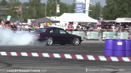 старо Bmw E34 V12 Turbo 1378 Hp 1566 Nm (1155 lbs) пили гуми
