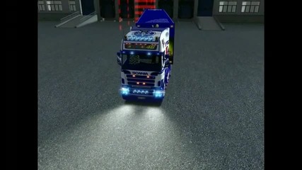 Euro Truck Simulator 2008 load to Lyon Final