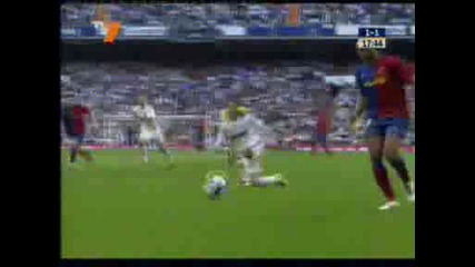 Реал Maдрид 1 : 1 Барселона гол на Анри