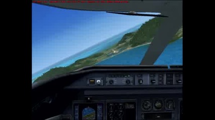 Fsx Learjet 45 Landing At TFFG
