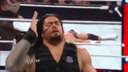 Roman Reigns Spears Wwe