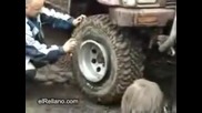 Оправяне на гума за секунди