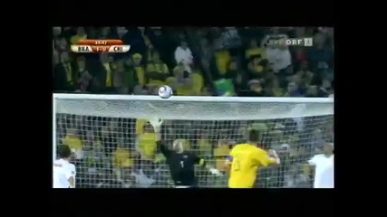 World Cup Бразилия 3 - 0 Чили гол на Жоан 