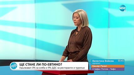 „Пресечна точка”: За военната помощ за Украйна, по-ниският ДДС за стоки и услуги и нискоемисионните