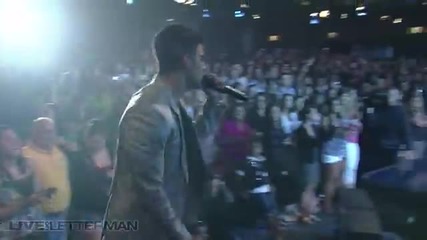 Joe Jonas - Just In Love (live on Letterman)