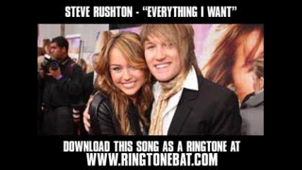 Steve Rushton - Everything I Want ( Hannah Montana Movie ) [ New Video + Lyrics + Download ]