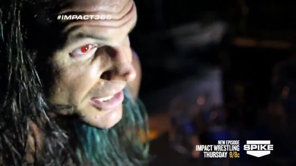 #impact365 Jeff Hardy reacts after the Full Metal Mayhem match