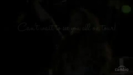 Demi Lovato On Tour 2011