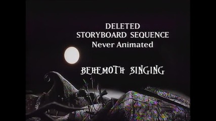 Deleted Scenes and Animated Sequences: The Nightmare Before Christmas