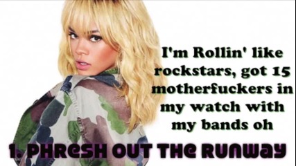 Rihanna - Unapologetic Album Preview / Part 1 / With on screen lyrics /