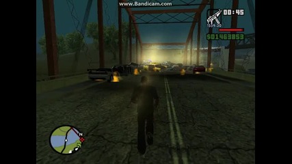 Gta San andreas big explosion