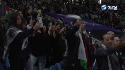 Турбо арабски ритми и светлинно шоу на Палестина - ОАЕ