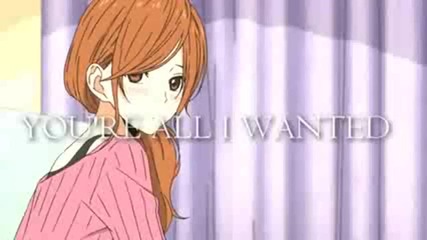 You're all I wanted [wal]