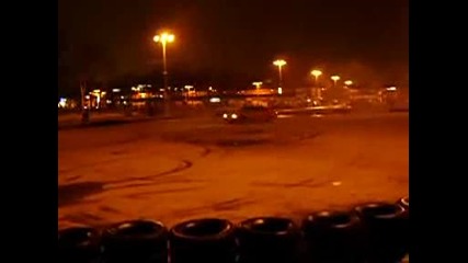 Bmw E34 535 Burnout