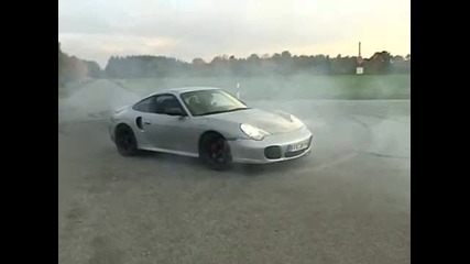 Porsche 996 Turbo Burnout 