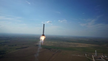 325m Test - C космическа ракета