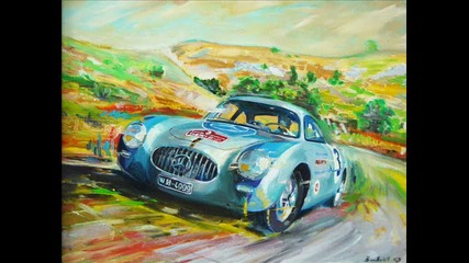 80 Old Cars In Fine Art 