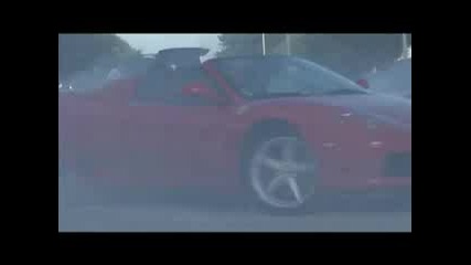 Ferrari 360 burnout