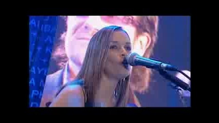 The Corrs & Bono - When The Stars Go Blue (Live 8)