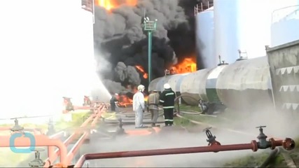 Deadly Blaze Engulfs Oil Facility Near Kiev