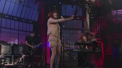 Florence + The Machine - Heavy In Your Arms (live on Letterman) [ високо качество ]