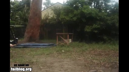 Някаква пародия на салто! 