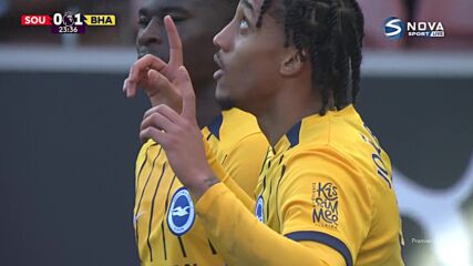 Саутхемптън - Брайтън 0:1 /първо полувреме/