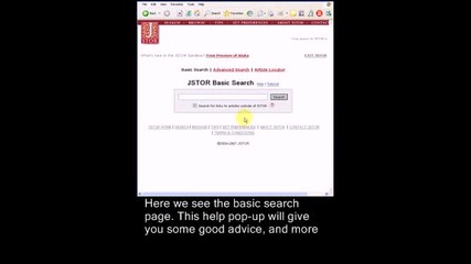 How To Search Jstor