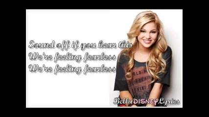 Fearless - Olivia Holt (lyrics Video)