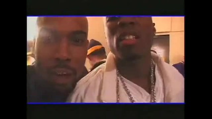 Eminem and 50 Cent Backstage 2003 