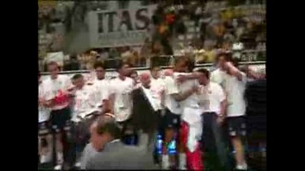 Пиаченца победи Тренто и е волейболен шампион на Италия за 2009 година
