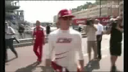 Kimi Raikkonen and Fernando Alonso - Monaco