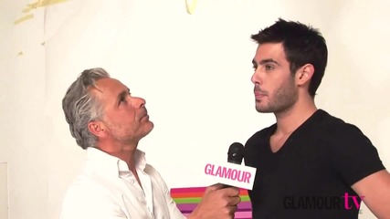 Kostas Martakis - Glamour Magazine Backstage Interview (july 2010 
