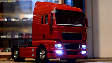 Tamiya Man Tgx и светлинки