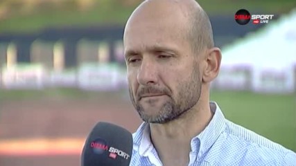 Радуканов: Вървим скромно, играем само с наши момчета